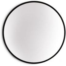 Casa Chic - Miroir mural - fournier by Blumfeldt - cadre métallique - 58,8 x 58,8 cm - noir