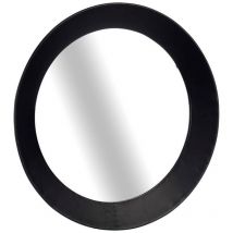 Giftdecor - Gift Decor Mirror de Wall Glass Black Metal (80 x 7,5 x 80 cm)