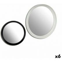 Giftdecor - Miroir de miroir mural verre plastique 52 x 4,8 x 52 cm (6 pièces)