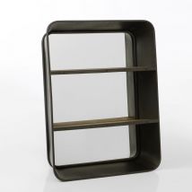 Amadeus - Miroir rectangle étagère