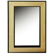 Webmarketpoint - Miroir rectangulaire en bois Budapest cm40x60x1,5