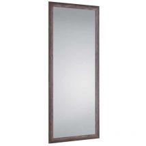 Boite A Design - Miroir déco design, Miroir rectangulaire en bois Marie Marron en Wood
