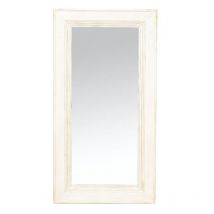 Decoration D ’ Autrefois - Miroir Rectangulaire - mdf - Blanc - Interior's