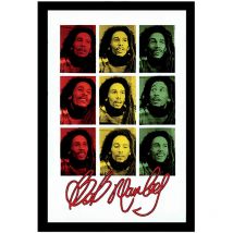 Miroir rectangulaire sérigraphié bob marley