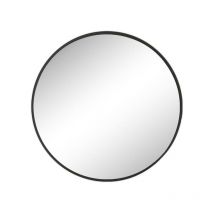 Miroir rond contours fin 50x50cm
