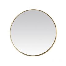 Miroir rond contours fins 80x80cm