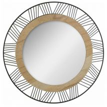Miroir Rond en Fer 45 cm Silumen