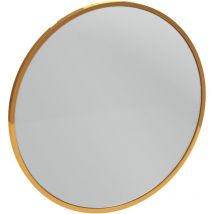 Miroir rond Jacob Delafon Silhouette 50 cm laqué doré