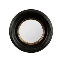 Cote Table - Miroir convexe rond noir 16x16x16cm