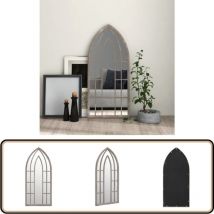 Miroir Sable 100x45 cm Fer pour utilisation à l'intérieur - Miroir Mural - Miroir Décoration - Miroir Salle à Manger - Miroir Salon - Miroir Vintage