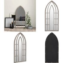 Miroir Sable 100x45 cm Fer pour utilisation à l'intérieur - Miroir Mural - Miroir Décoration - Miroir Salle à Manger - Miroir Salon - Miroir Vintage