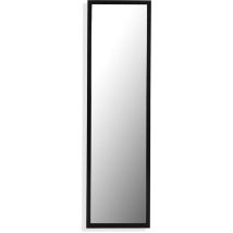Miroir Mural Noir Naturel 60x80cm – Cadre Élégant En Bois – Style Moderne Pour Salon Et Chambre – Réflexion Claire Et Lumineuse – Rogal