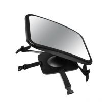 Miroir Voiture Bébé, étroviseur Voiture Bébé,Miroir siège arrière de bébé, Sécurité, Claire de Vue avec Une Rotation 360°& Fonction d'Inclinaison Noir