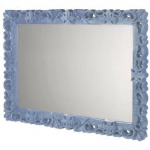Mirror of Love Blu polvere - Extra Large specchio di design originale Slide colorato moderno barocco camera ingresso sala da pranzo salotto