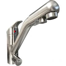 Quadro - Miscelatore a Tre Vie Dauphin Acciaio Inox Satinato