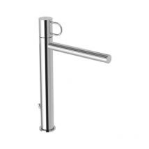 Miscelatore lavabo con scarico automatico 1”1/4G prolungato Paffoni serie Joker JK085CR Cromato - Ottone