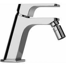 Miscelatore bidet Atacama con piletta click clack in ottone cromo - Cromo