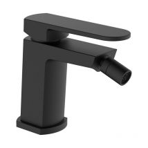 Miscelatore bidet nero opaco con piletta click clack - serie Venere