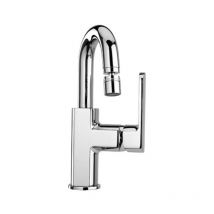 Miscelatore Bidet - Paini - In Ottone Verniciato Cromo - Canna Arrotondata