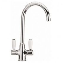 Iperbriko - Miscelatore da cucina cromato con comandi in ceramica Paini 84CR544 36.6 cm, 19.1 cm, 5 cm