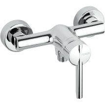 Miscelatore per doccia installazione a parete con connessione 1/2'G Piralla Serena 0SE00028A16 Cromo