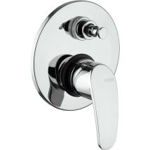 Miscelatore doccia incasso 2 vie con deviatore Piralla Ofelia 0FE00400A22 Cromo