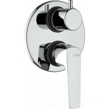 Miscelatore doccia incasso con deviatore a 2 vie Piralla Iceberg 0IC00400A22 Cromo