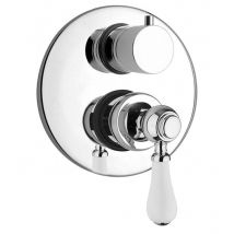 Miscelatore doccia Incasso con deviatore Jacuzzi Rubinetteria serie Tosca