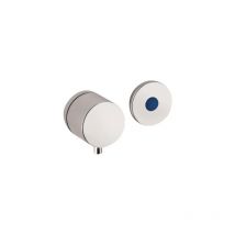 Idral - Miscelatore elettronico da incasso per doccia, alimentatore a batteria Serie 700 I70M4-00000 Cromato - Ottone