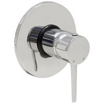 Miscelatore incasso ad una via Cromo con Leva monocomando mod. mm