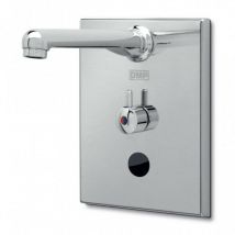 Cardinale - Miscelatore Incasso Con Fotocellula - Antivandalismo - Piastra In Acciaio Ino x Lucido - Elettronico - Al. a Corrente 220v