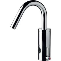Miscelatore Lavabo A Fotocellula Canna Alta - Corrente 220 V
