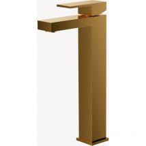 Miscelatore per lavabo alto - oro - Sirius