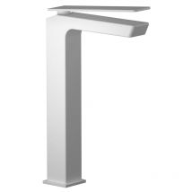 Miscelatore lavabo canna alta - ib - Colore:: Bianco Opaco