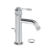 Miscelatore lavabo con scarico cromato lucido - serie Atelier