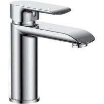 Miscelatore lavabo moderno cromato completo