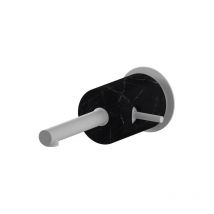 Ib Rubinetterie - Miscelatore lavabo monoforo incasso Marmo - ib - Colore:: Bianco Opaco - Base: Nero