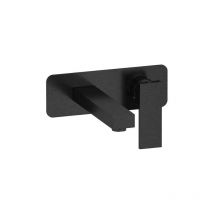 Ib Rubinetterie - Miscelatore lavabo monoforo incasso Rubacuori - ib - Colore:: Cromo Nero Spazzolato