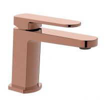Miscelatore lavabo rame lucido con piletta click clack - serie Venere