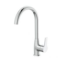 Idrobric - Miscelatore Lavello Bocca Alta Serie Baron Cromato