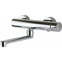 Miscelatore lavello cucina a parete colore cromo Gattoni 1460/14C0 Cromo