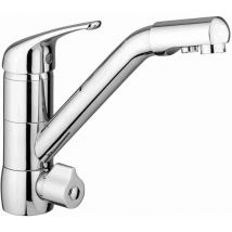 Miscelatore lavello cucina per acqua depurata 3 vie Rub.Magistro 64P/1 Cromo - Cromo