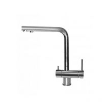 Tourmaline Inox. Tipo di beccuccio: Standard, Colore del prodotto: Acciaio inox, Materiale del rubinetto: Acciaio inox. Altezza sopra la superficie