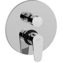 Miscelatore monoc. incasso doccia con dev. 2 vie green Misura: Cromo