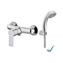 Miscelatore Monocomando esterno per doccia serie 3000, finitura cromo