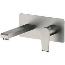 Miscelatore Monocomando Lavabo Ad Incasso Artic Nichel Spazzolato Lucido