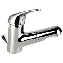 Miscelatore monocomando lavabo con bocca estraibile epic cromo