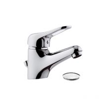 Rubinetto lavabo Remer con piletta in plastica - serie kiss