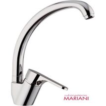 Miscelatore Monocomando Lavello Bocca Alta Linea Surf Cromo