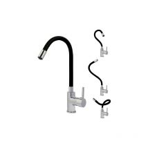 Thewa - Miscelatore monocomando per lavello kome nero thermador - KOM1N